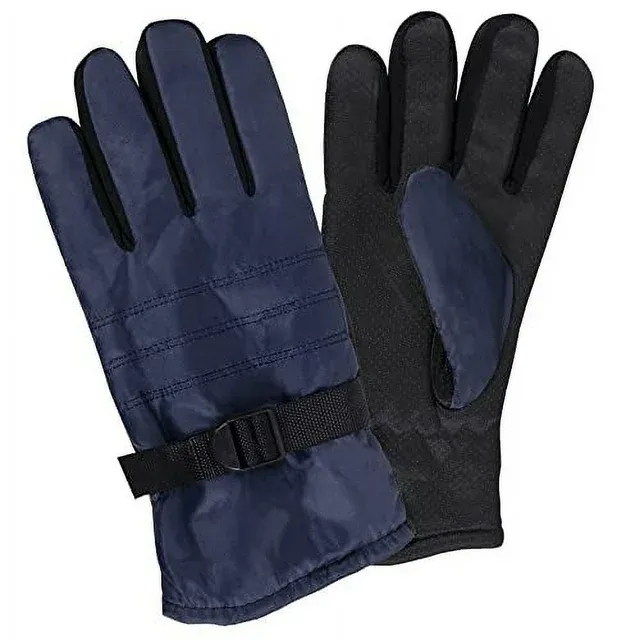 1 Pair of Adult One Size Insulated Waterproof Windproof Cold Winter Weather Gloves for Snow ZB111