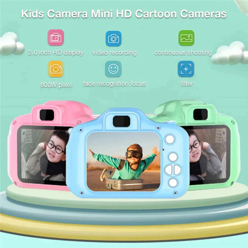 Adventure Snap (Green): Kids' Waterproof Camera for Outdoor Photography Fun