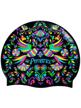 Amanzi Birds of Paradise Silicone Swim Cap