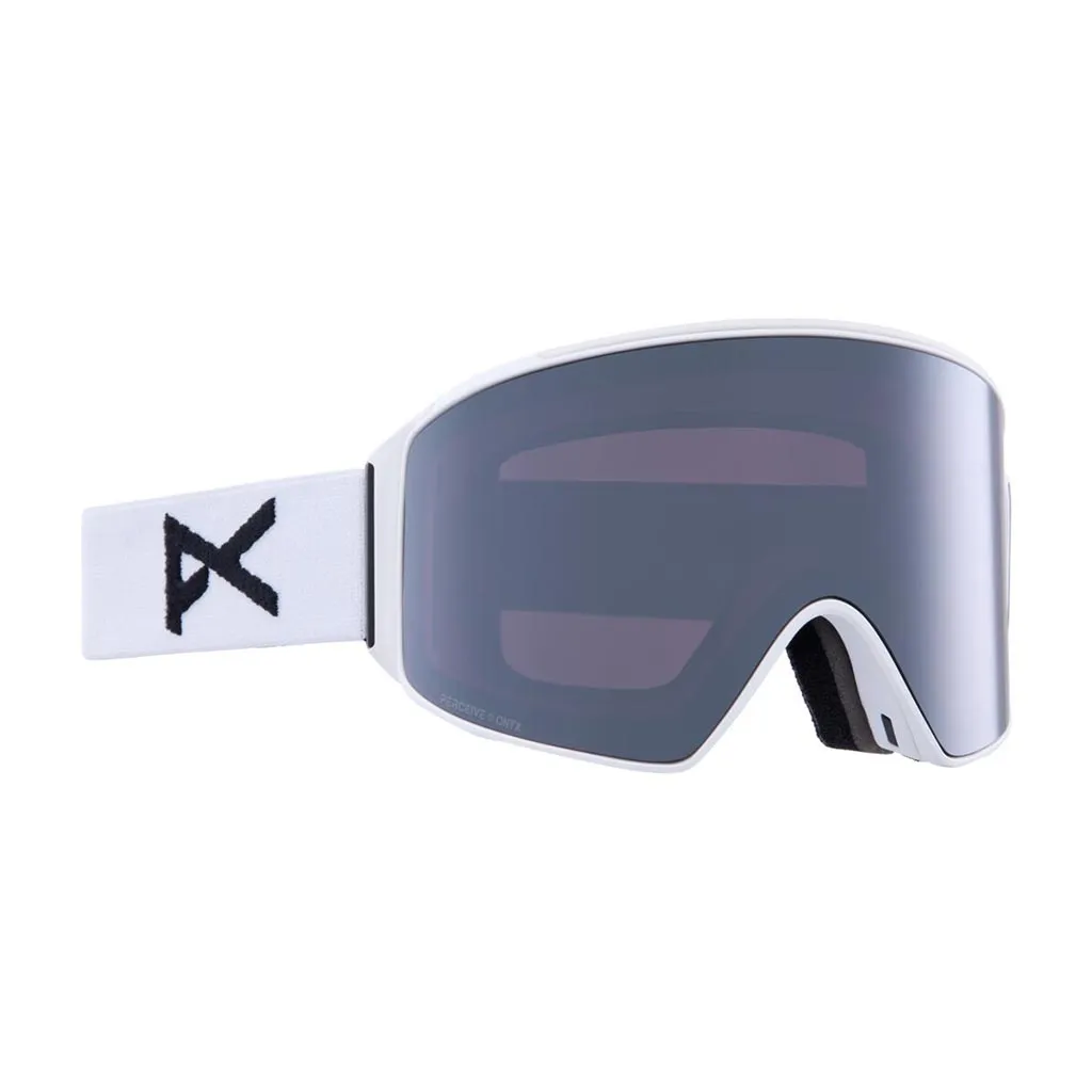 Anon M4 Low Bridge Cylindrical Goggle - White/Sun Onyx