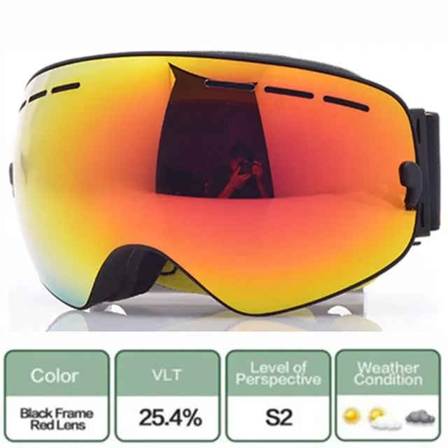 AO FUSONSki Snowboard Goggles Frameless