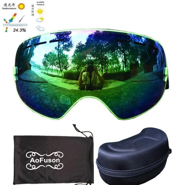 AO FUSONSki Snowboard Goggles Frameless