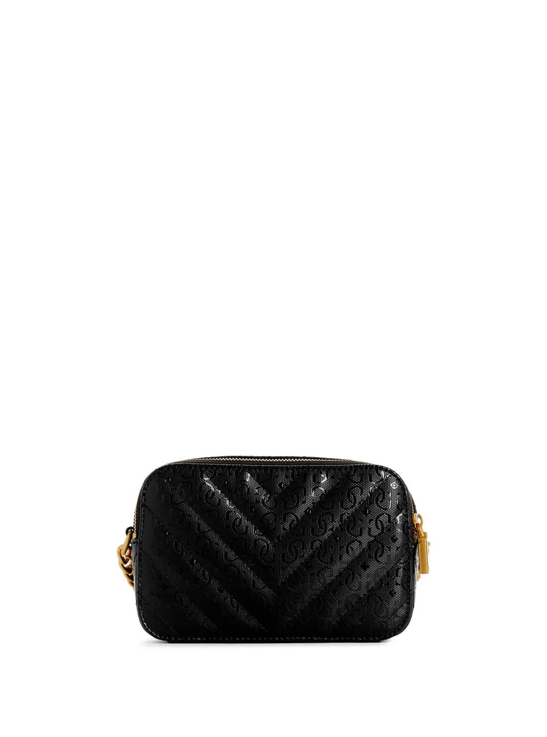 Black Jania Logo Crossbody Bag