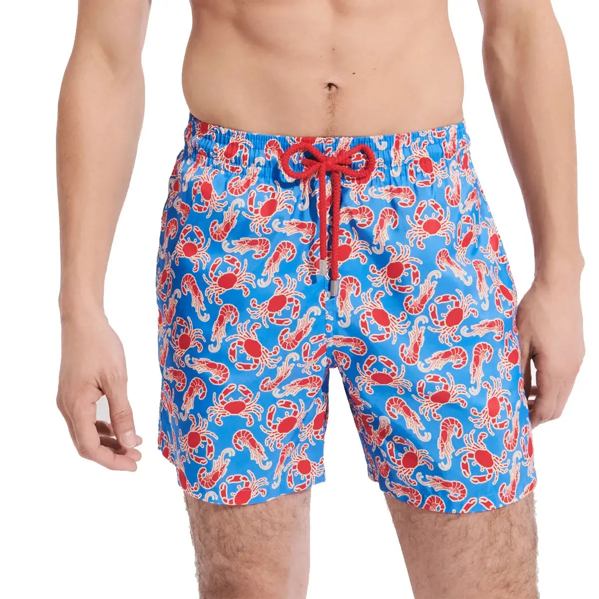 Blue ‘Crabs & Shrimps’ Mahina Swim Shorts