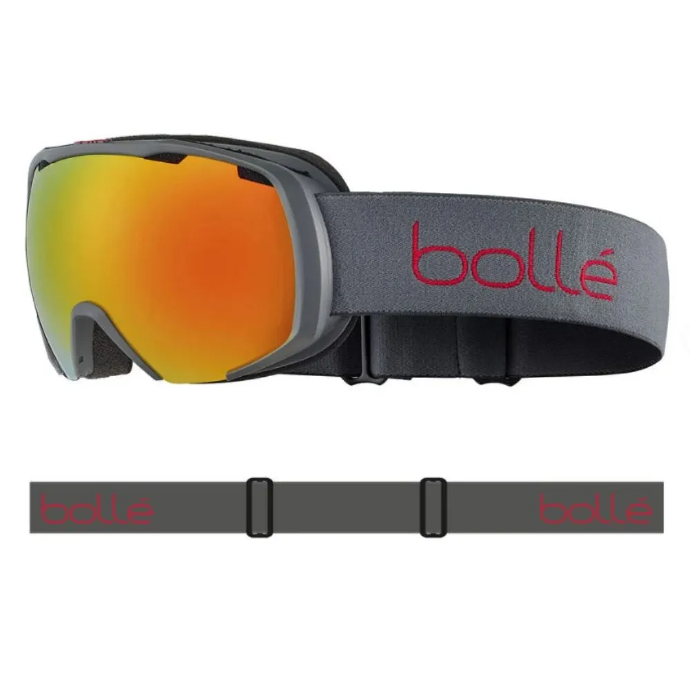 Bolle Royal Ski Goggles, Matte Titanium Sunrise 8 - 14 years