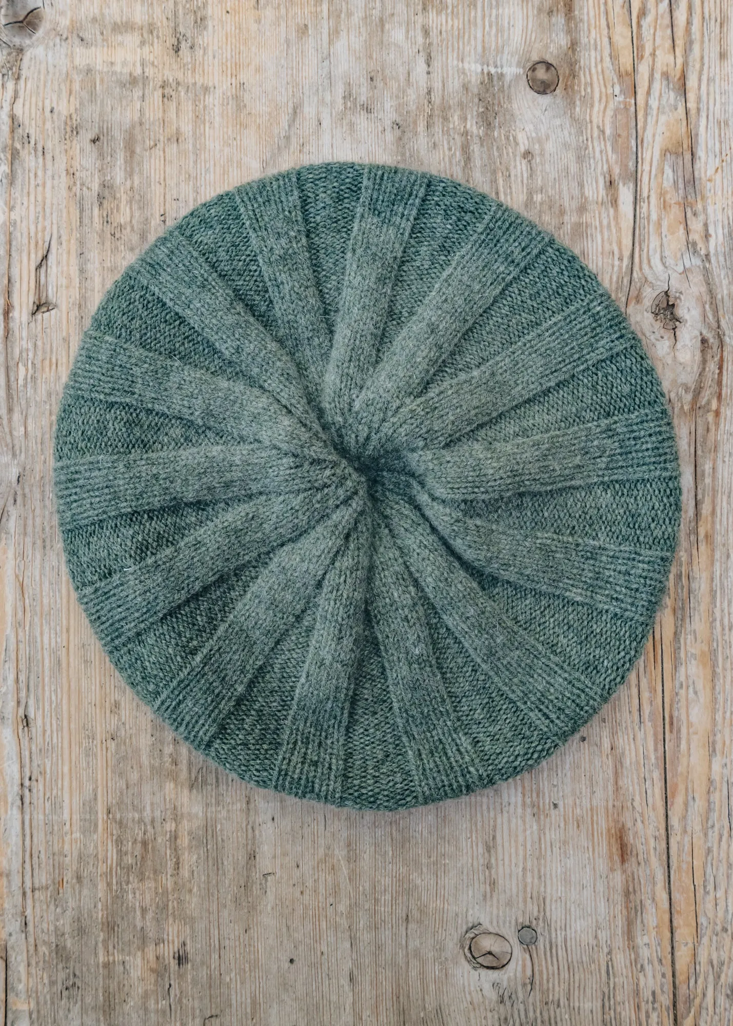 Bowden Rib Beret in Landscape