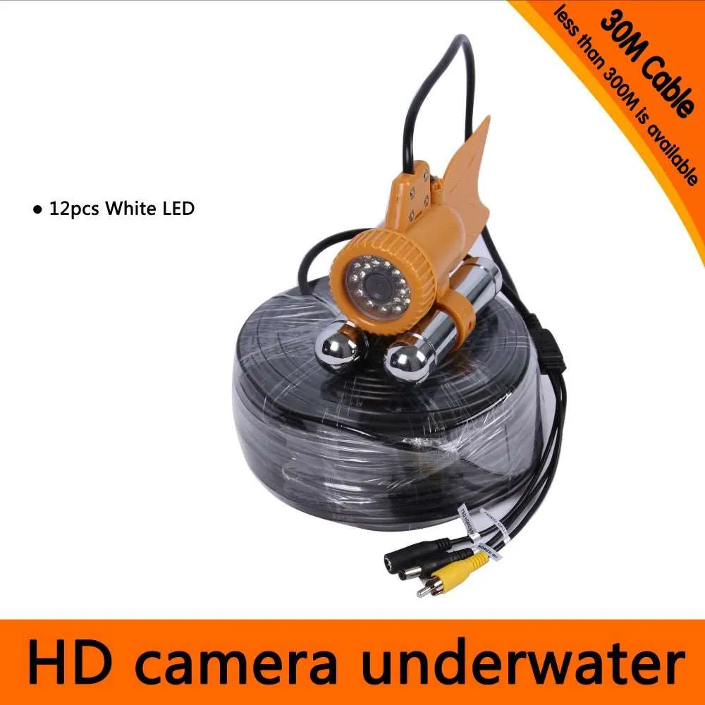 CR-006A 20-100Meters AHD Underwater Camera with Cable Rolls and Dual Lead Rodes