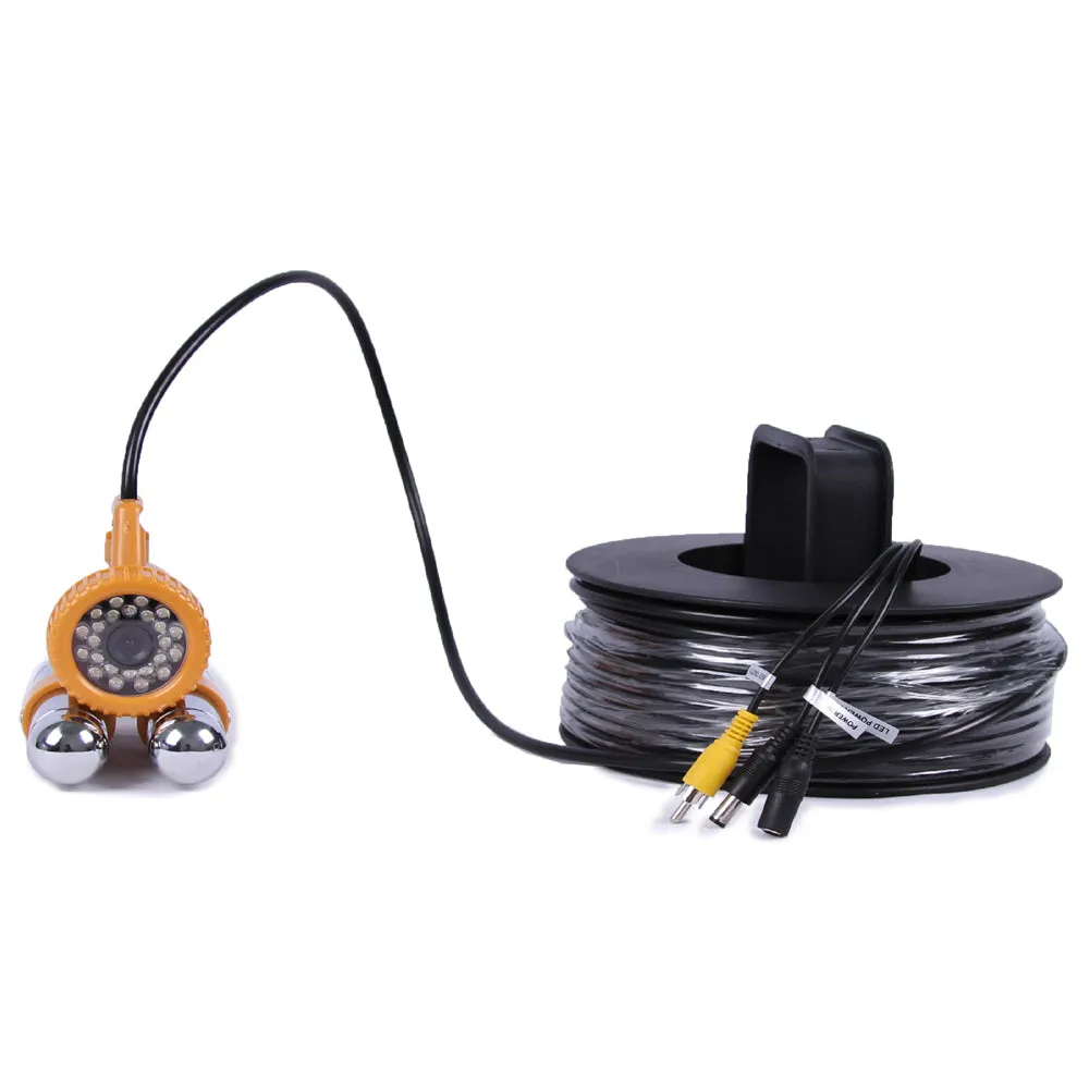 CR-006A 20-100Meters AHD Underwater Camera with Cable Rolls and Dual Lead Rodes