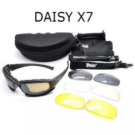 Daisy X7 Polarized Army Sunglasses - Enhanced Vision & Protection