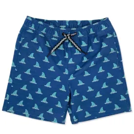 Feather 4 Arrow Fin Trunk - Navy