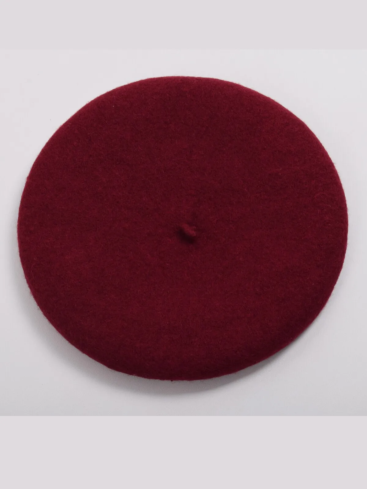 Girls Wool Basic Beret (18 color options)