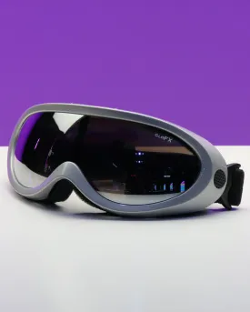 GloFX Silver Diffraction Ski Goggles - Silver Mirror