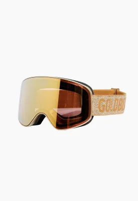 Goldbergh Protege Ski Goggle in Gold