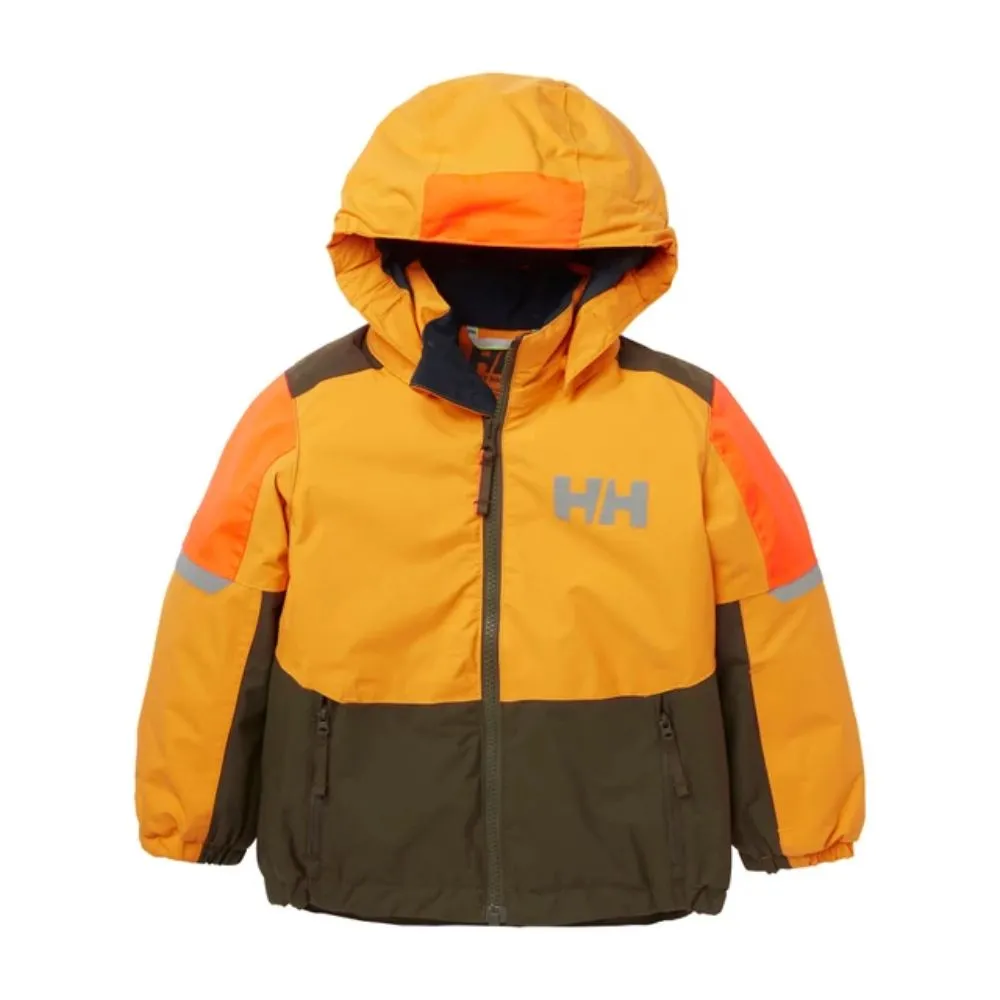 Helly Hansen K Rider Boys Ski Jacket - Utility Green