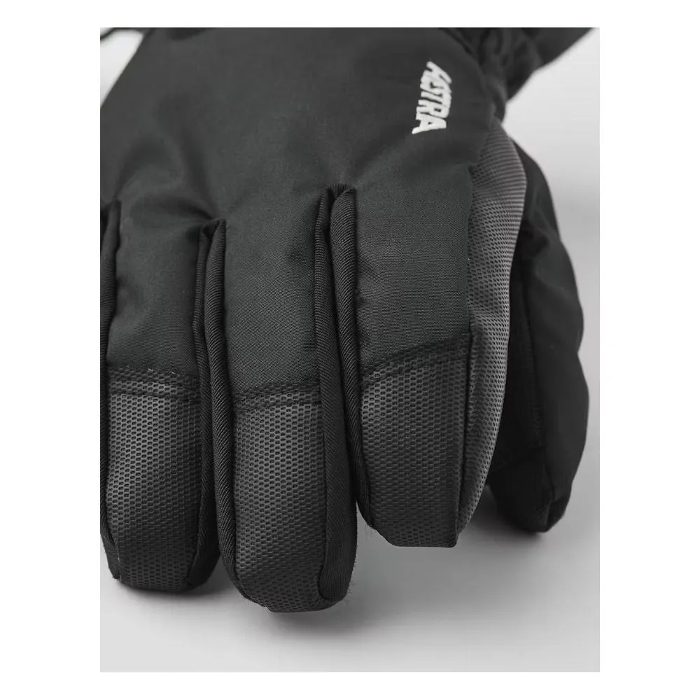 Hestra Gauntlet Czone Kids Ski Gloves - Black (32530)