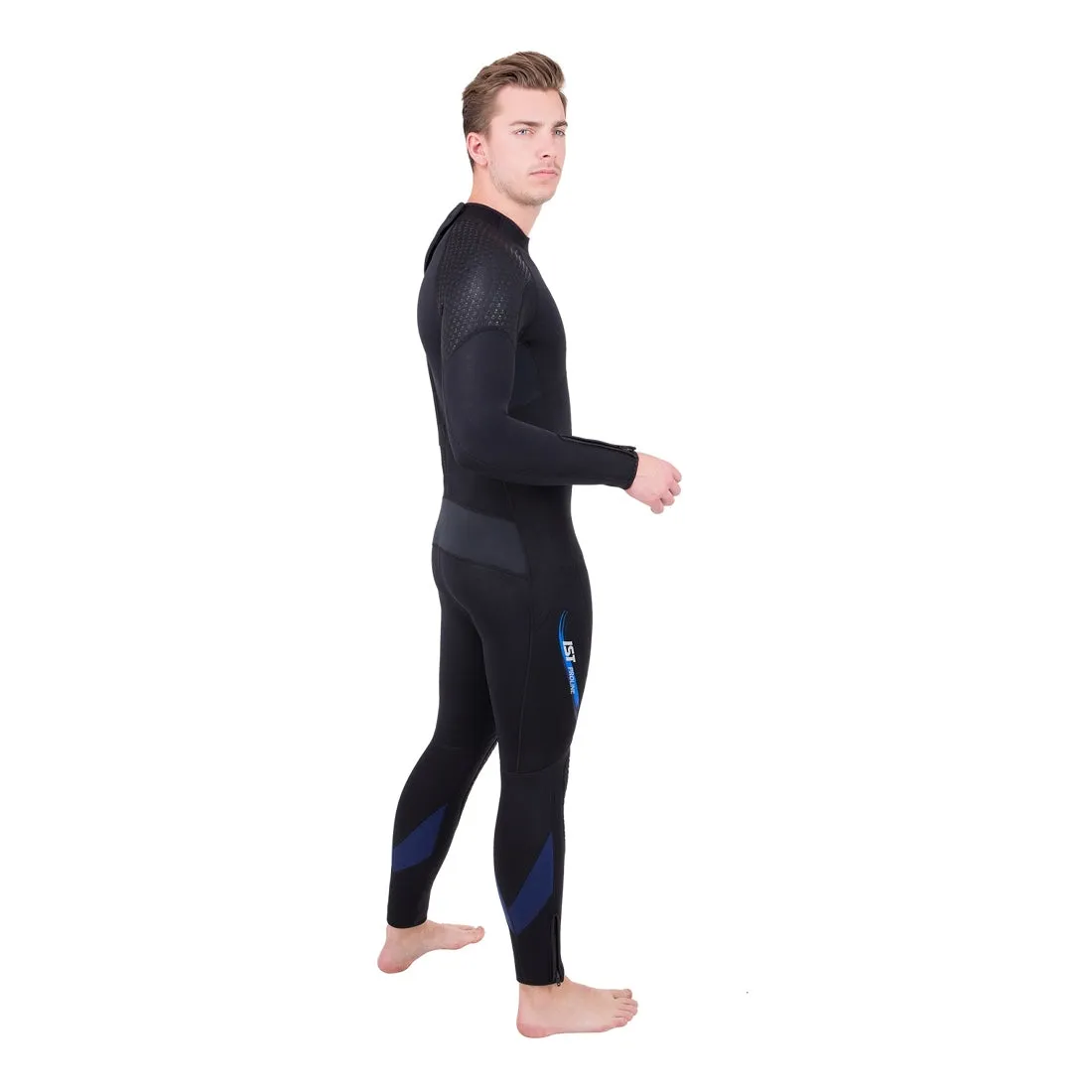 IST 7mm Men's Scuba Diving YKK #5 zips Jumpsuit Full Wetsuit