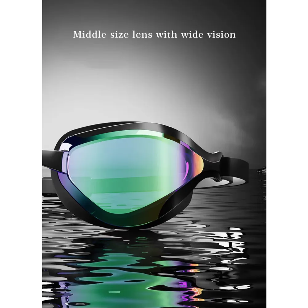 JEORGE Adult Racing Competition Swimming Triathlon Anti-Fog UV Protection Swim Goggles