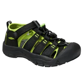 Keen Newport H2 Black/Lime Green - Little Kids'