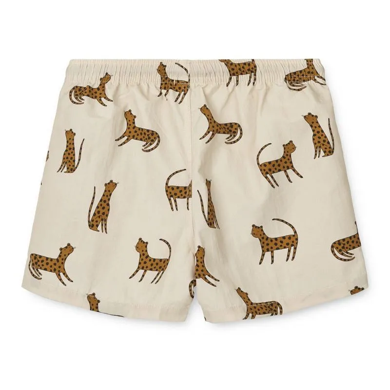 Liewood Duke Board Shorts Leopard / Sandy