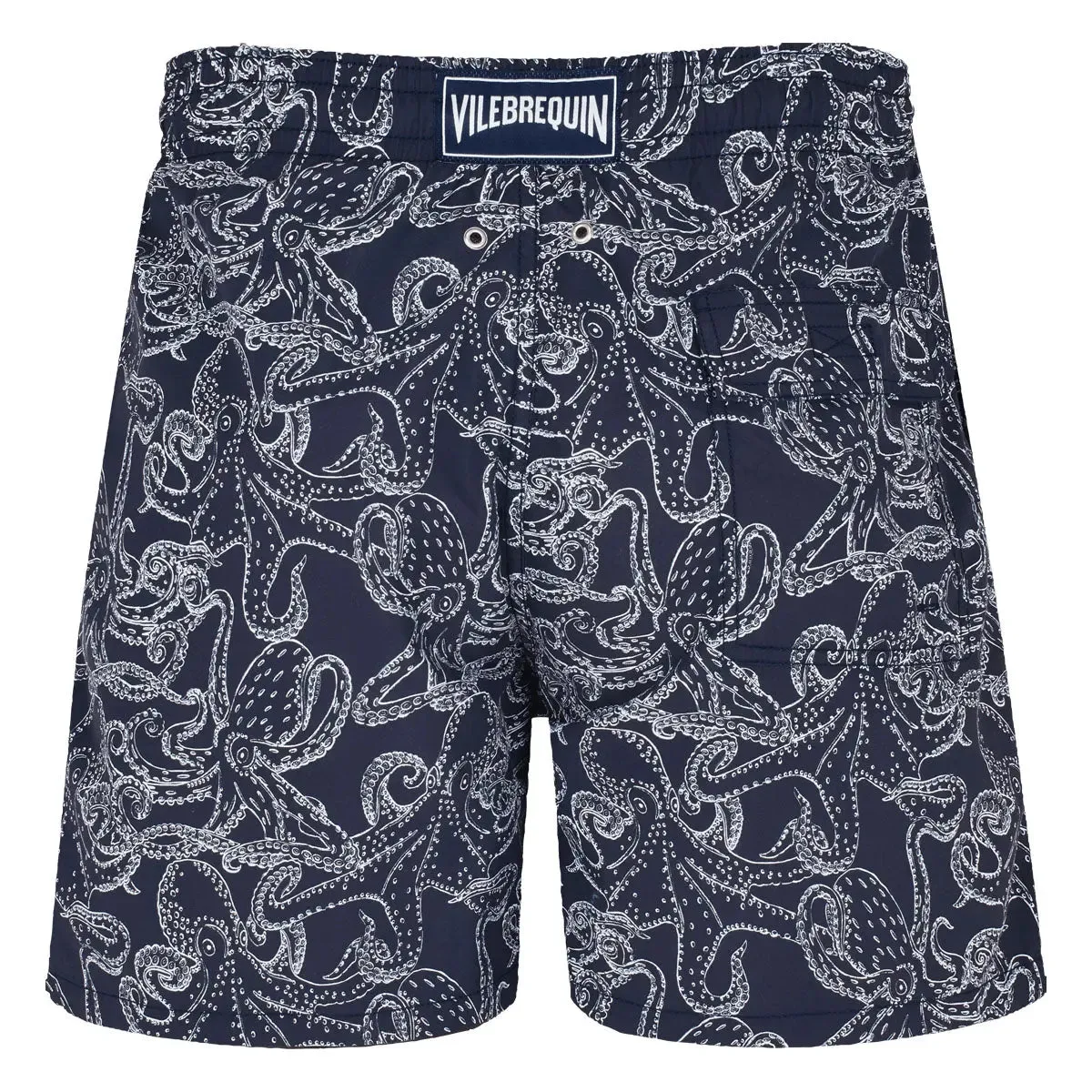 Navy ‘Poulpes Bicolores’ Moorea Swim Shorts