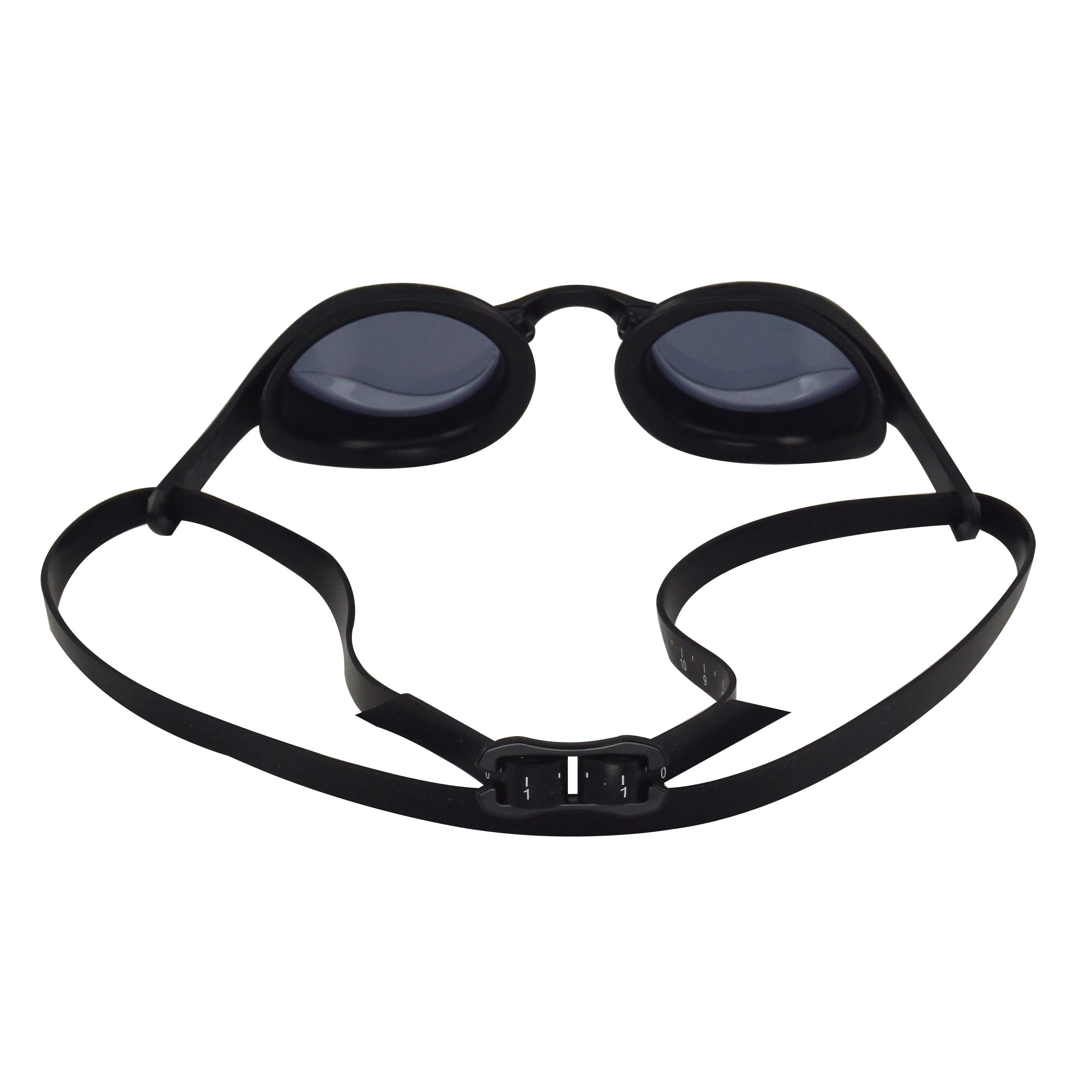 New Wave Swim Goggles - Fusion 2.0 (Nightfall = Smoke Lens in Black Frame)