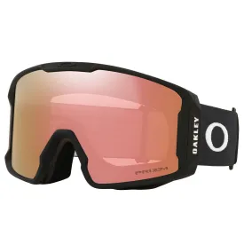 Oakley OO7070-C4 Line Miner L Snow Ski Goggle Matte Black Prizm Rose Gold Lens Anti Fog