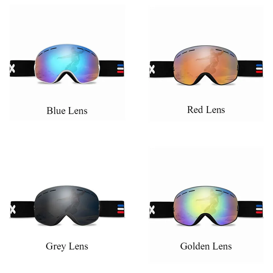 OBAOLAY Windproof Ski Snowboard Goggles