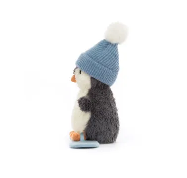 Peanut Penguin Snowboarding - Small