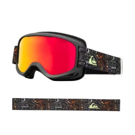 Quiksilver Little Grom Boys Ski Goggles - Chatter/Red OS