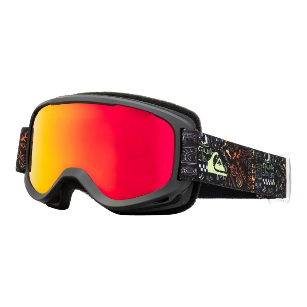 Quiksilver Little Grom Boys Ski Goggles - Chatter/Red OS