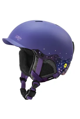 REV Asian-Fit ORIX Snow Helmet Starry Purple