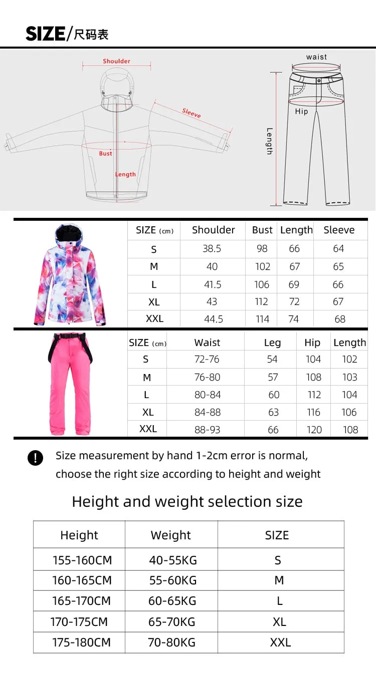 SKI SUIT Womens