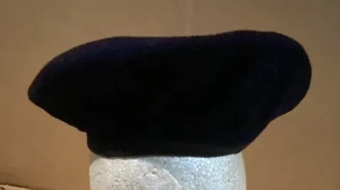 Spanish Navy Blue Wool Basque Beret