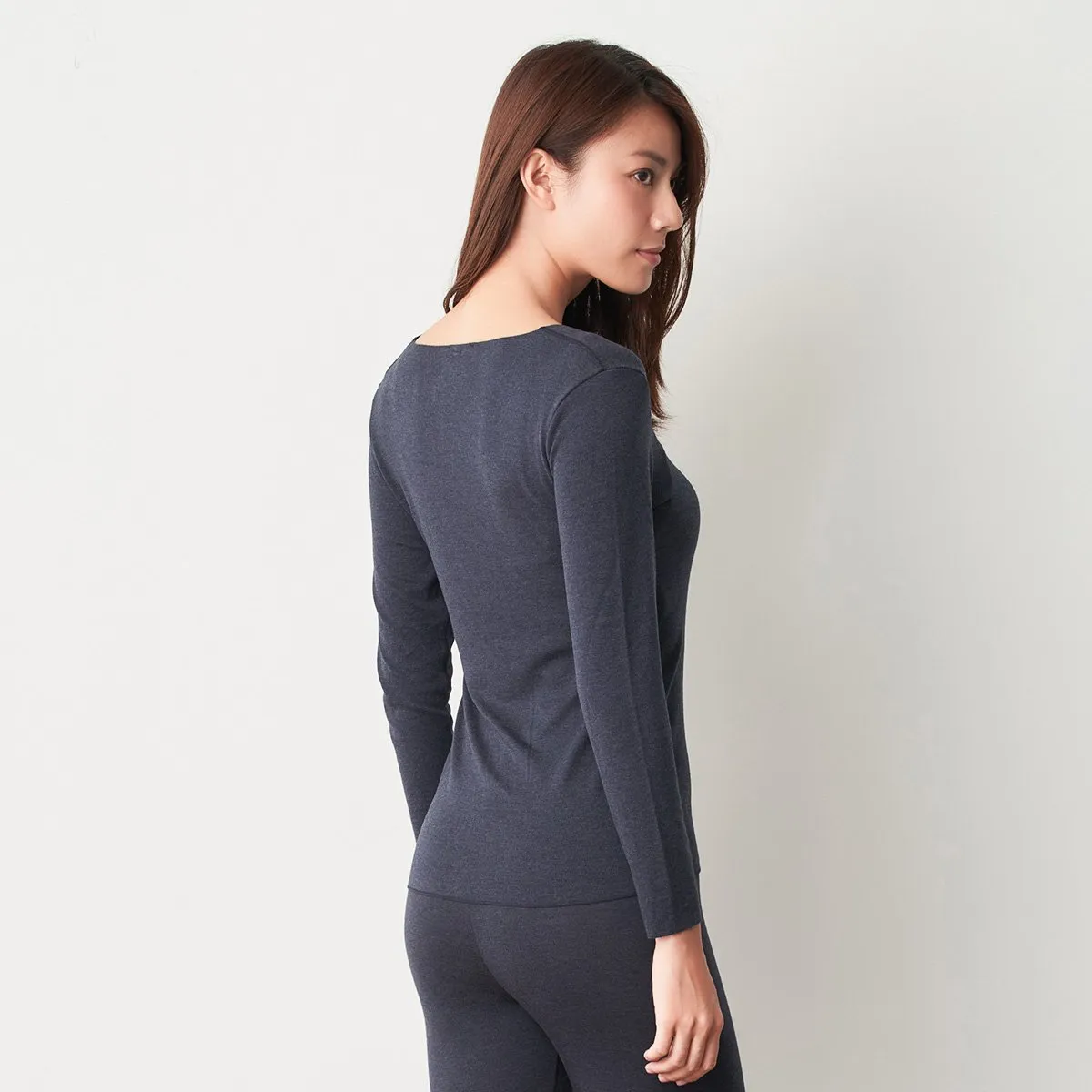 Superwarm Seamless Round Thermal Neck Top