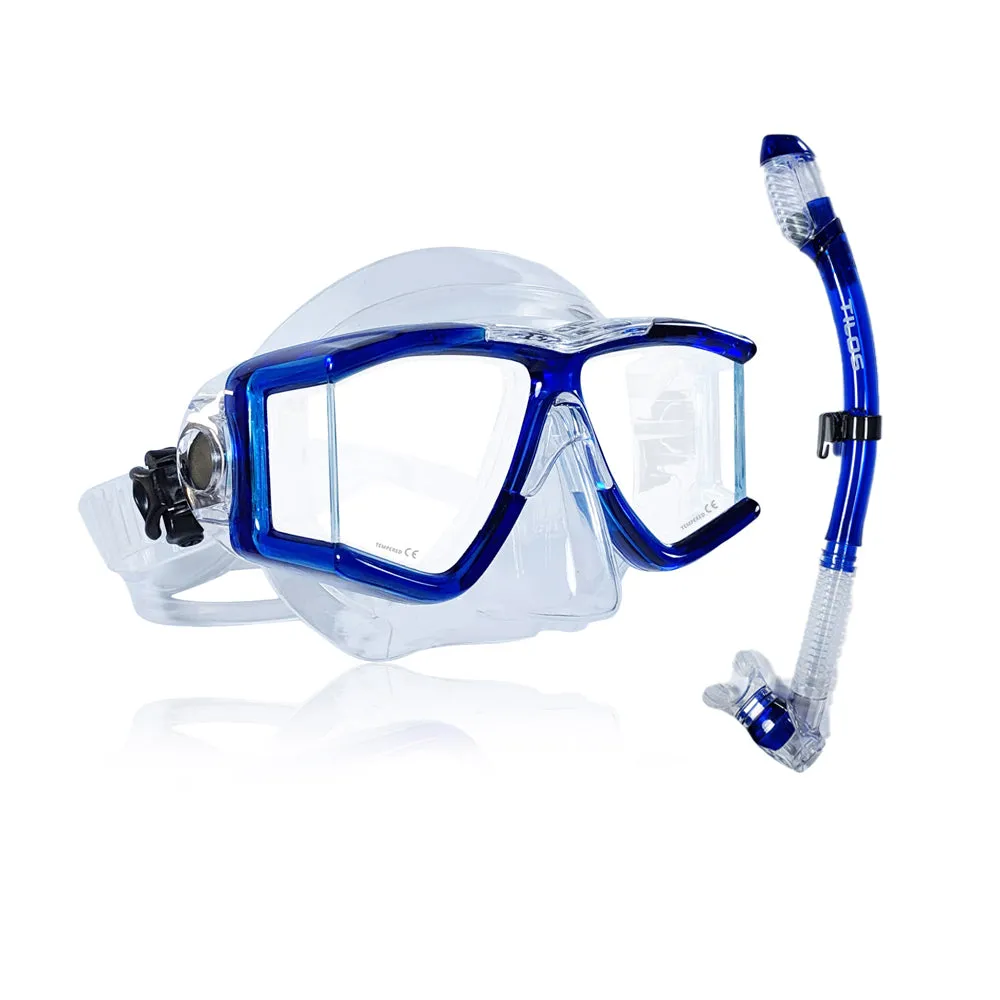 Tilos M400 Panoramic Mask / Sleek Dry Snorkel