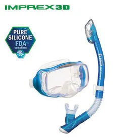 Tusa Imprex 3D Dive Mask and Snorkel Combo (UM-33/USP-250)