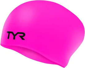 TYR Long Hair Silicone Swim Cap