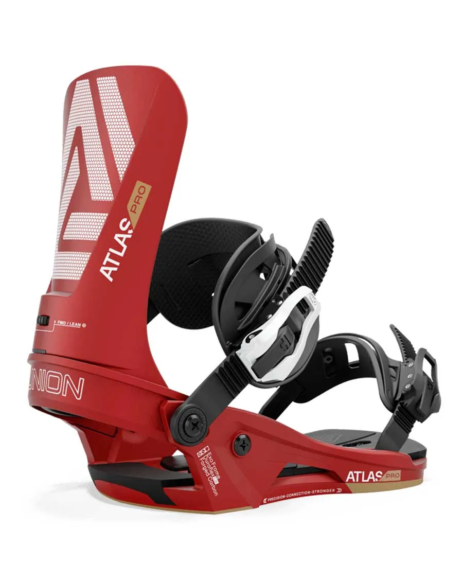 Union Men's Atlas PRO Binding Metallic Red 2025