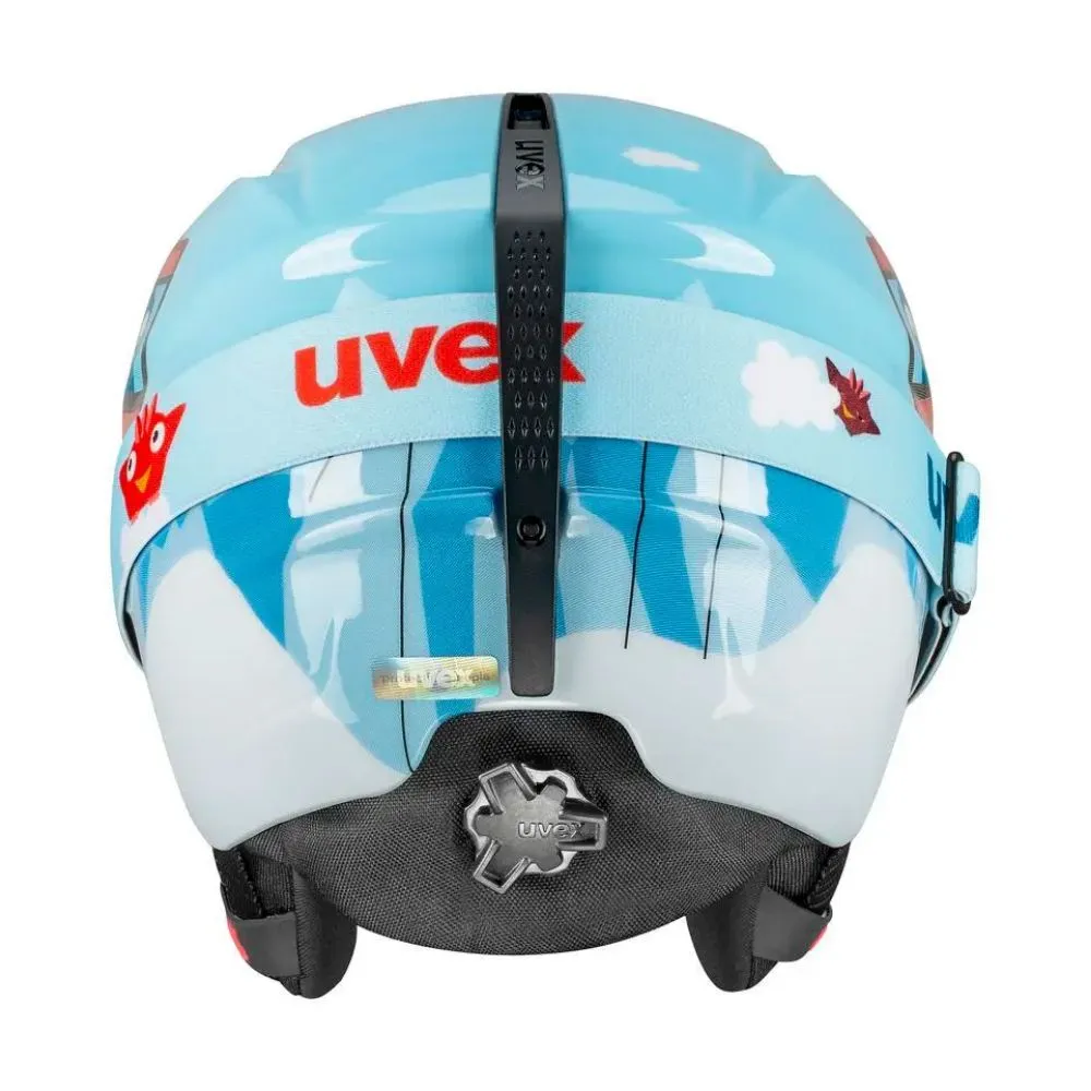 Uvex Viti Ski Helmet and Goggle Set - Light Blue Birdy 46-50cm