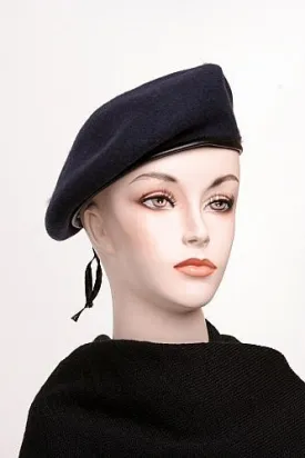 Vintage U.S. Issue Blue Wool Beret