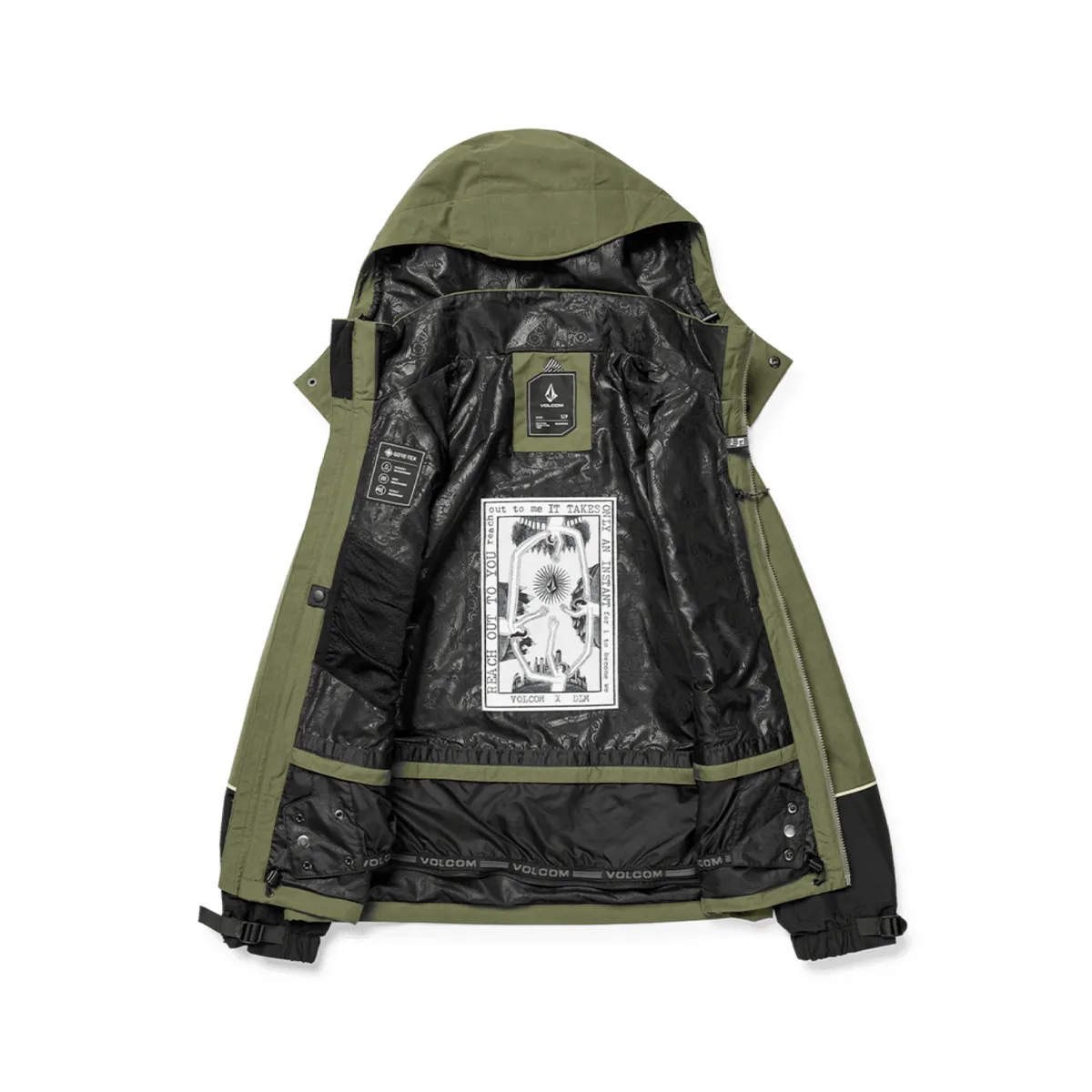 Volcom DLM Gore-Tex Snow Jacket - Ivy