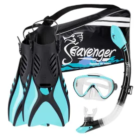 Voyager Snorkel Set - Sky Blue