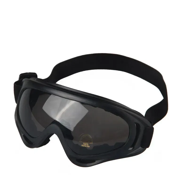 Winter Outdoor Sport Dust Windproof  Anti-fog Lens Ski  Motor Glasses Snowboard Sand Prevention Goggles Professional Snow