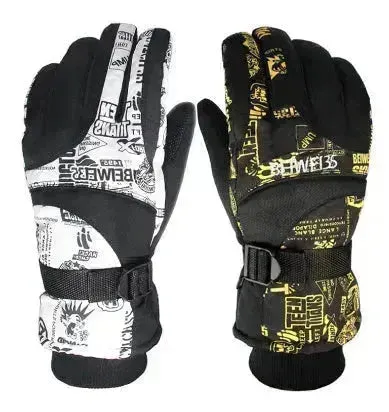 Winter ski gloves warmest ski gloves